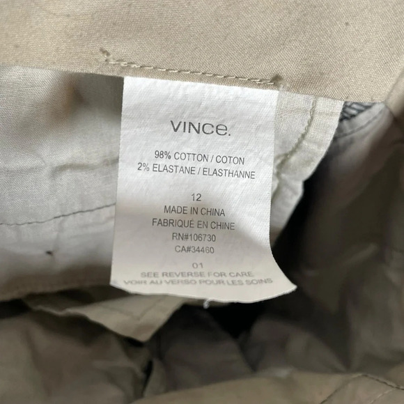 Vince Women’s Coin Pocket Chino Pants in Coastal Blue-Grey Size 12 - Picture 11 of 13